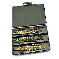 Воблер для щуки набір вудильних приманок 3 шт. воблери Etuso спінінгові приманки