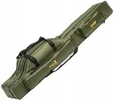 Чохол для риболовлі з 3 відділеннями для вудок, 130 см - ВОДОСТІЙКИЙ