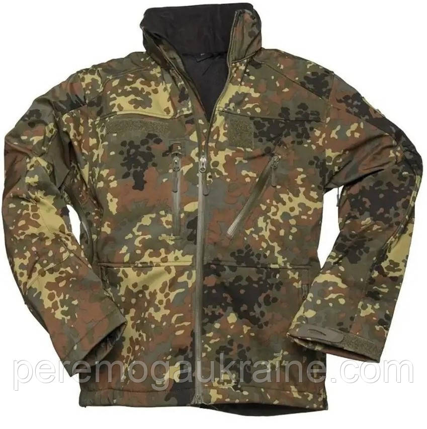 Куртка Softshell вітрозахисна та водонепроникна флектарн 10864021 Mil-Tec XL