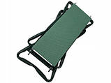 Туристичне стільце без спинки Magma 5908291605322 відтінки зеленого складне садове табуретка молитовник сидіння для саду 3 в 1 +, фото 7