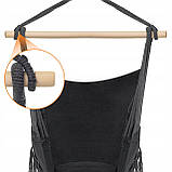 Стілець "бразильський" Activeplus 120 см 150 кг гойдалка великий гамак крісло Boho, фото 7