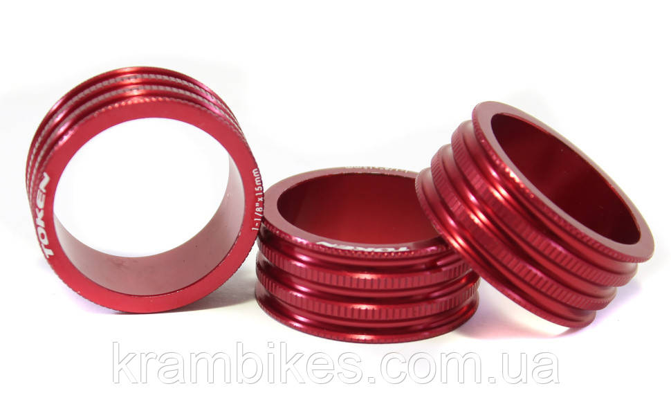 Проставочне кільце Token TKA3 15мм червоне