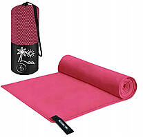 Великий швидкосушний спортивний пляжний рушник з мікрофібри для тренажерного залу 80 x 150 см