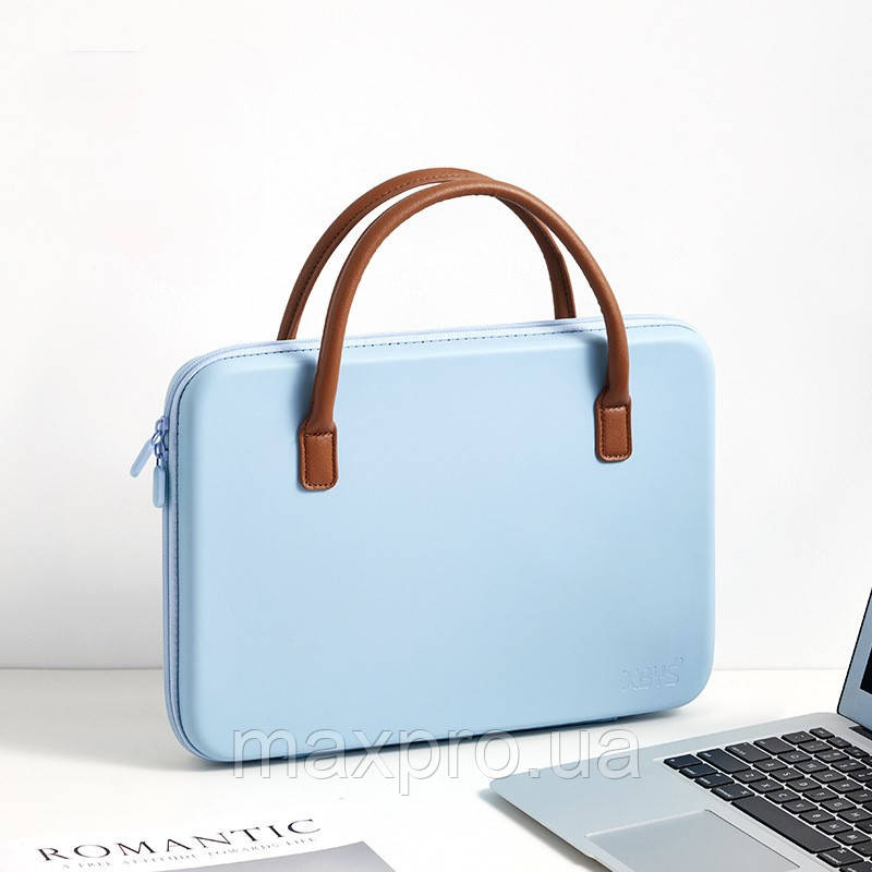 Удароміцна водонепроникна сумка для ноутбука BOONA (XBYS) 13-14" синя, фото 1