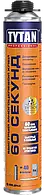 Піна-клей для теплоізоляційних плит професійна 60 секунд 750 мл Tytan