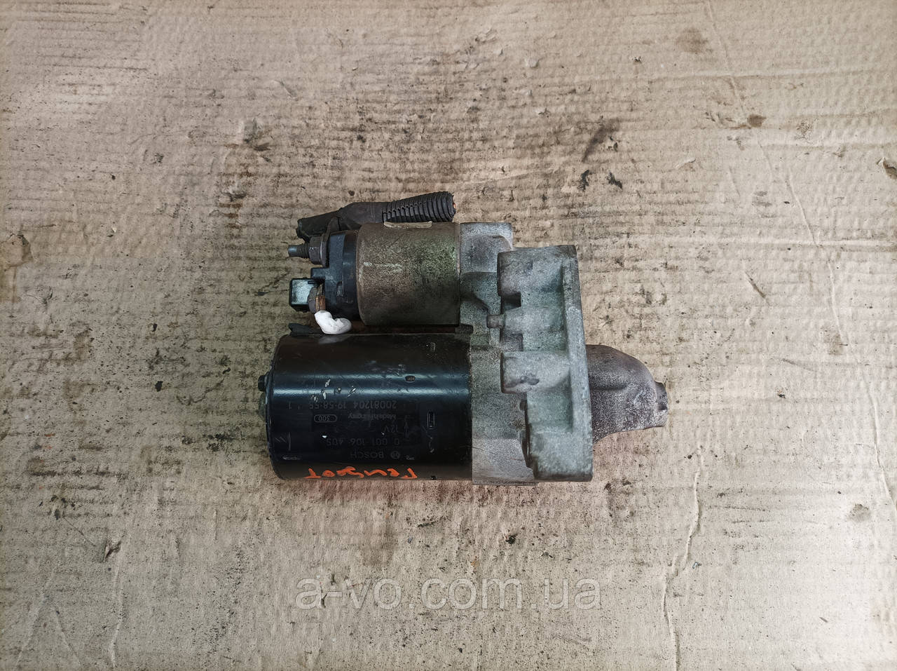 Стартер для Citroen C3 ,C4 , Peugeot 207 , 208 , 308 ,0001106405 , 10 Зубов, фото 1