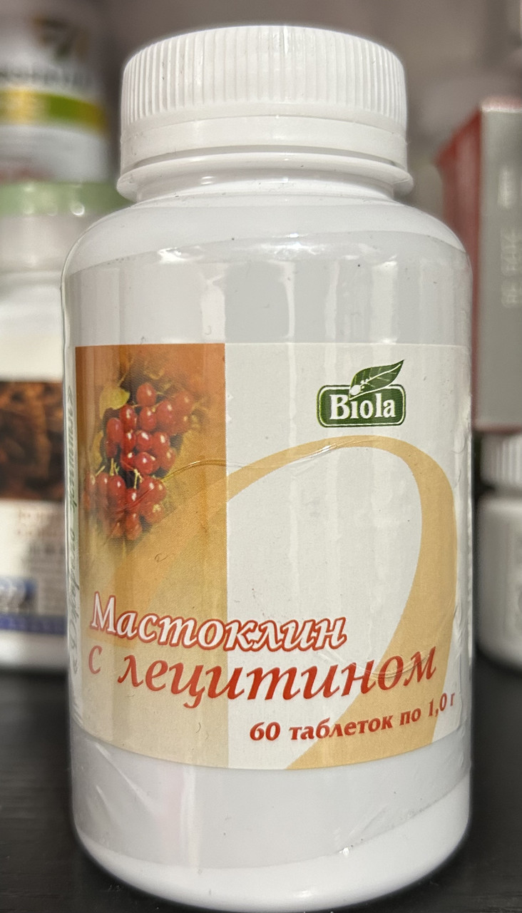 Мастоклін із лецитином (Biola) 60 табл.