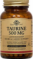 Таурин 500 Солгар Solgar Taurine 500 мг 100 капсул