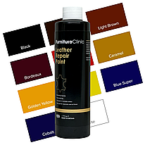 Універсальна фарба для шкіри 3 в 1 Furniture Clinic Leather Repair Paint 50-1000 мл (11 кольорів на вибір)