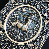 Нарди дерев'яні ручної роботи Стрілець 50×23см подарункові, фото 5