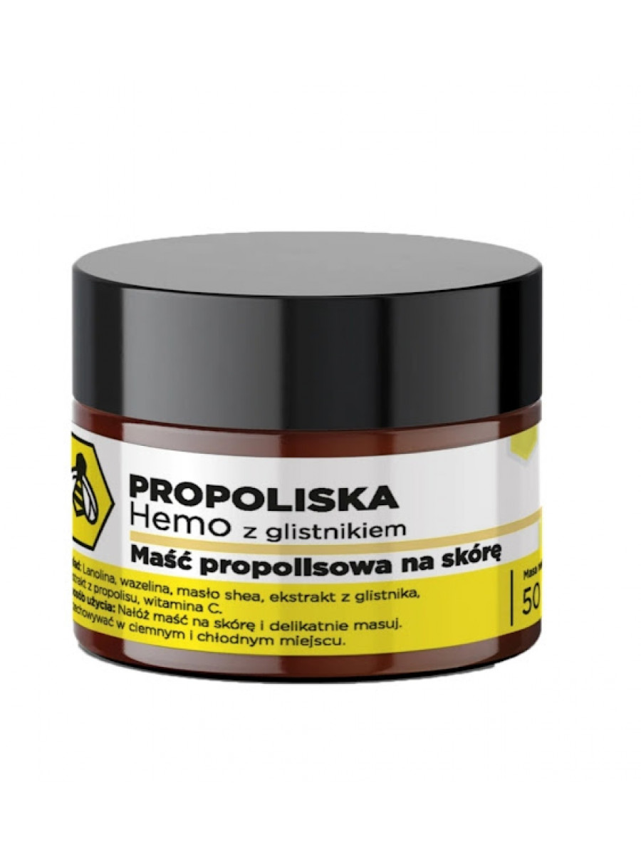 Propoliska Hemo - Мазь гемопрополісна з чистотілом - 50 мл