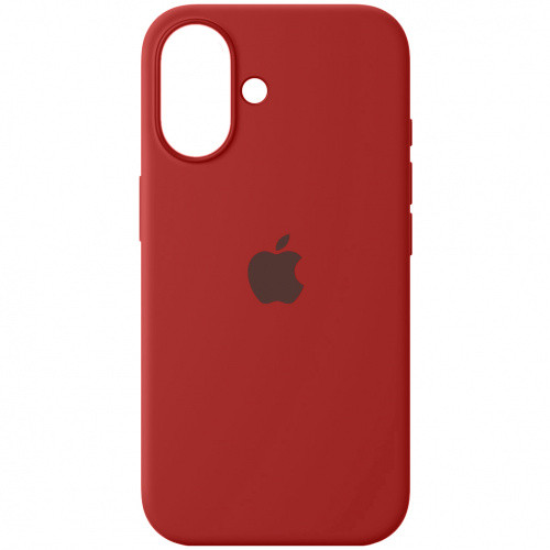 Чохол Original Soft Case для Apple iPhone 16 Plus (14) Red - Full Side