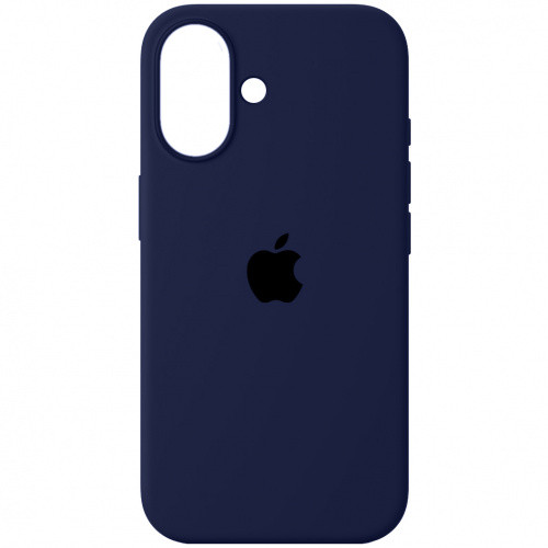 Чохол Original Soft Case для Apple iPhone 16 (63) Deep Navy - Full Side