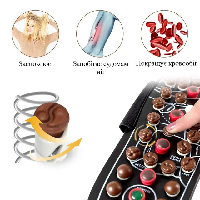 Масажні капці для акупунктурного відновлення та релаксації