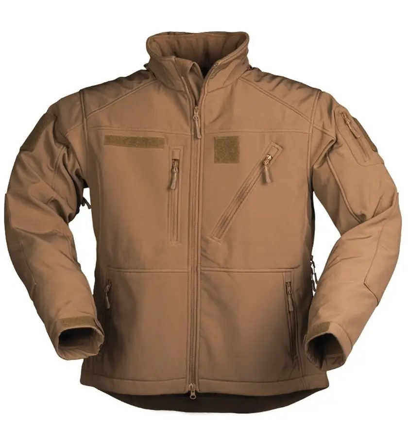 Куртка софтшелл вітро-водо непроникна Coyote Mil-Tec 10864019 L, фото 1