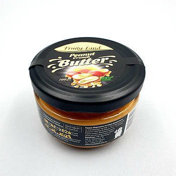 Паста Арахісова натуральна Кранч Fruity Land 100 г