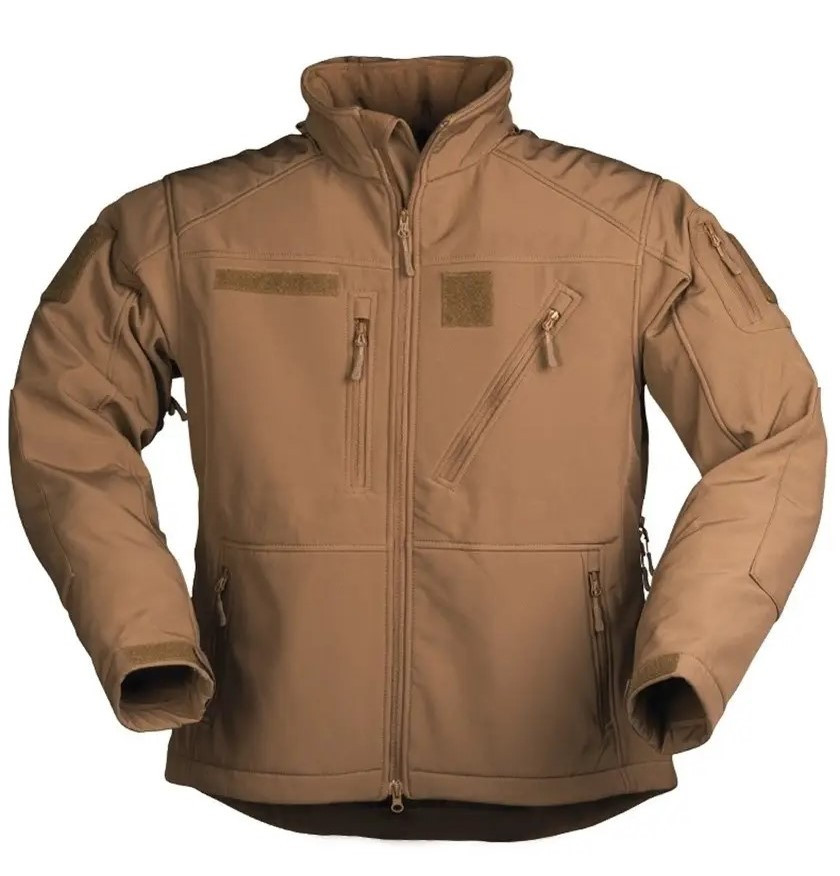 Куртка софтшелл вітро-водо непроникна Coyote Mil-Tec 10864019 XL, фото 1
