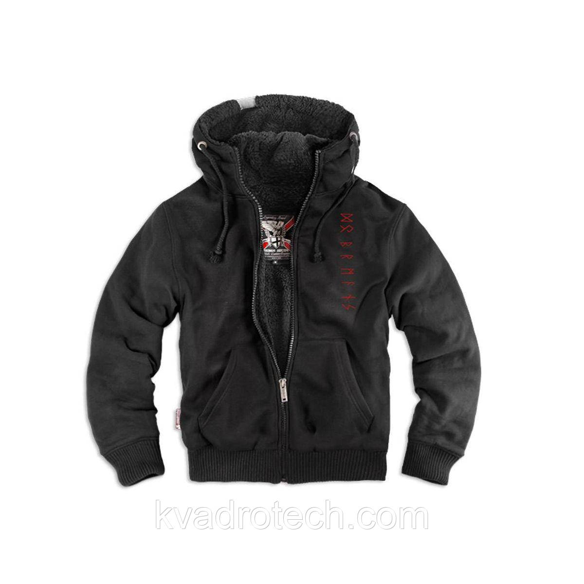 Толстовка на хутрі Dobermans Aggressive KZ127BK (XXXL), фото 1