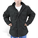 Куртка Surplus Us Fieldjacket M65 Schwarz (L), фото 4