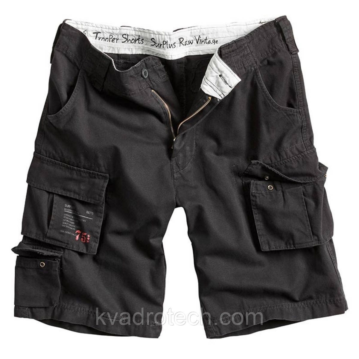 Шорти Surplus Trooper Shorts BLACK GEWAS (L), фото 1