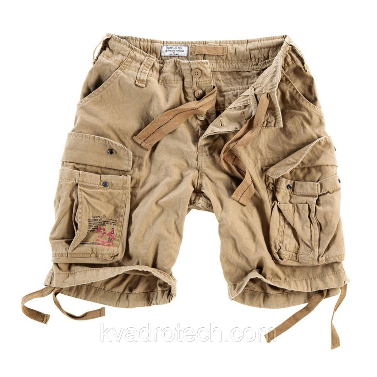 Шорты Surplus Airborne Vintage Shorts BEIGE GEWAS (M), фото 1