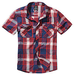 Сорочка Brandit Roadstar RED-NAVY-WHITE (L)