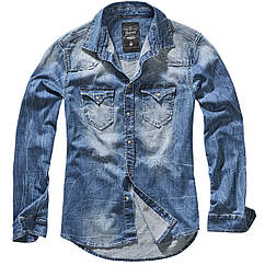 Сорочка Brandit Riley Denim BLUE (S)