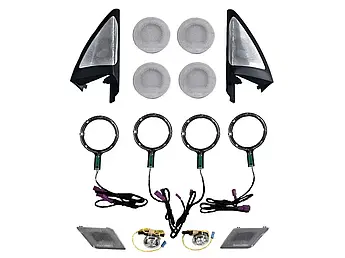 Сітки динамиків комплкт на BMW БМВ X3 G01 з підсвіткою Bowers & Wilkins