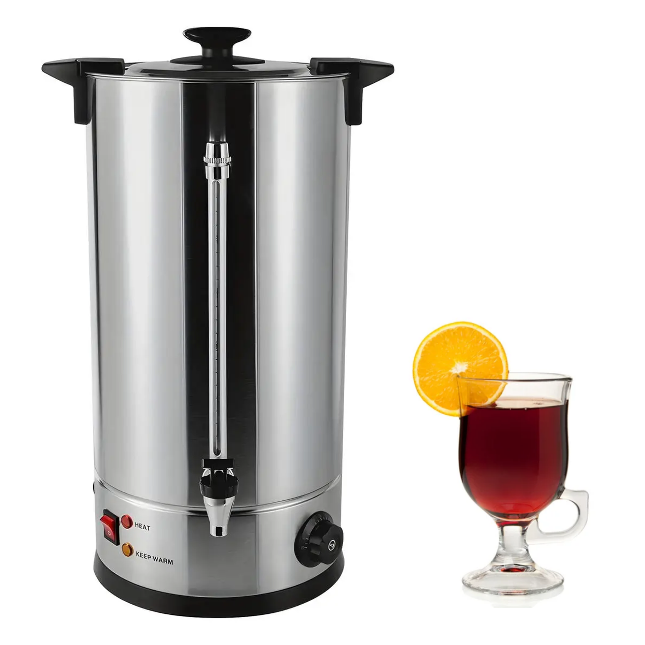 Електричний термопот W25MS02-E4 25 л, 2500Вт, Нагрівач-диспенсер гарячої води та напоїв, фото 1