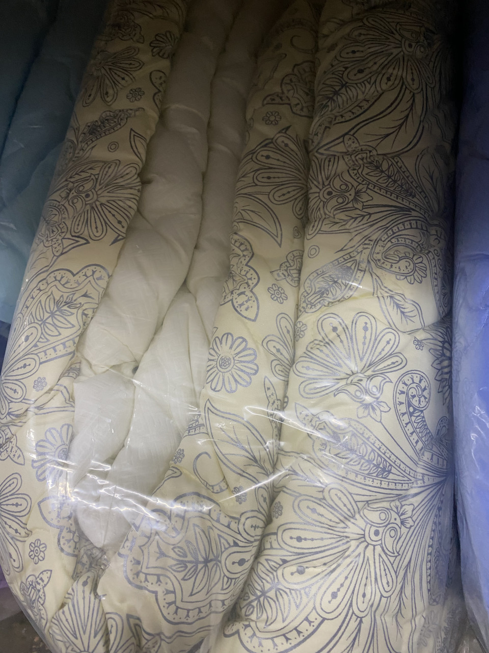 Ковдра півторашнього розміру 4 сезони зима-літо 155х210 ОДА стьобане на кнопках 3 в 1,, фото 1