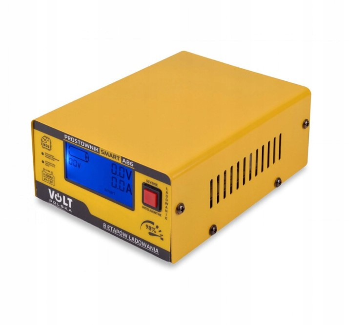 Зарядний пристрій автомобільний 10А 6V/12V Volt SMART, фото 1