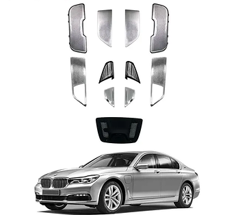 Комплект сіток динаміків BMW БМВ 7 G11 G12 з підсвіткою Bowers&Wilkins