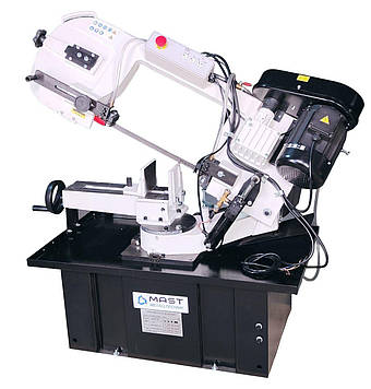 Стрічкова пила MAST Metalltechnik M-BS712R 400V для металу з потужним двигуном 1,1 кВт