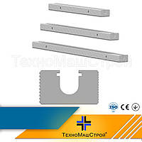 Алюмінева форма для запайщиків під еврошов 300 мм