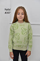 Светр дитячий альпака, на дівчинку Міккі  р 90-130