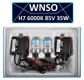 Повний комплект автомобільного ксенона WINSO XENON SET H7 6000K лампочки+блоки