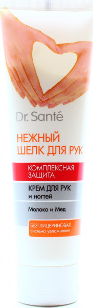Крем для рук Ніжний шовк Комплексний захист, 90 мл, Dr.Sante, Арт.56735
