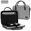 Сумка для ноутбука BOONA водонепроникна 13-14" темно-сіра, фото 2