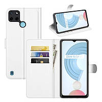 Чохол-книжка Litchie Wallet для Realme C21Y / C25Y White