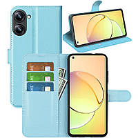 Чохол-книжка Litchie Wallet для Realme 10 4G Light Blue