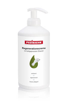 КРЕМ З ОЛИВКОВИМ ОЛІЄМ ДЛЯ НІГ 500 МЛ (REGENERATIVE CREAM) , PEDIBAEHR, фото 2