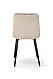 Кухонний обідній стілець м'який Віллі (велюр/бежевий), фото 4