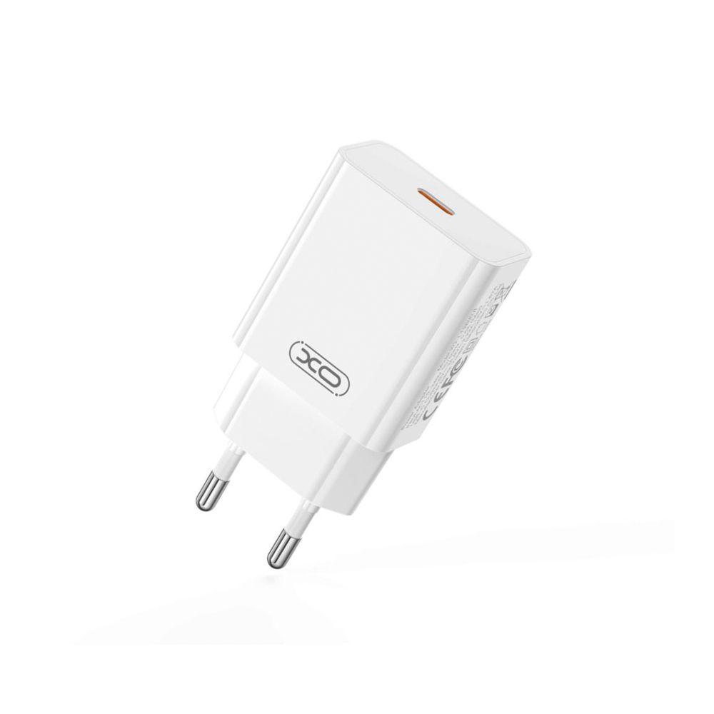 Мережевий Зарядний Пристрій XO L126 1USB-C PD/QC 20W Колір Білий