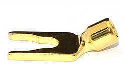 Роз'єм акустичний MT-Power MTP Gold plated Spade Lugs
