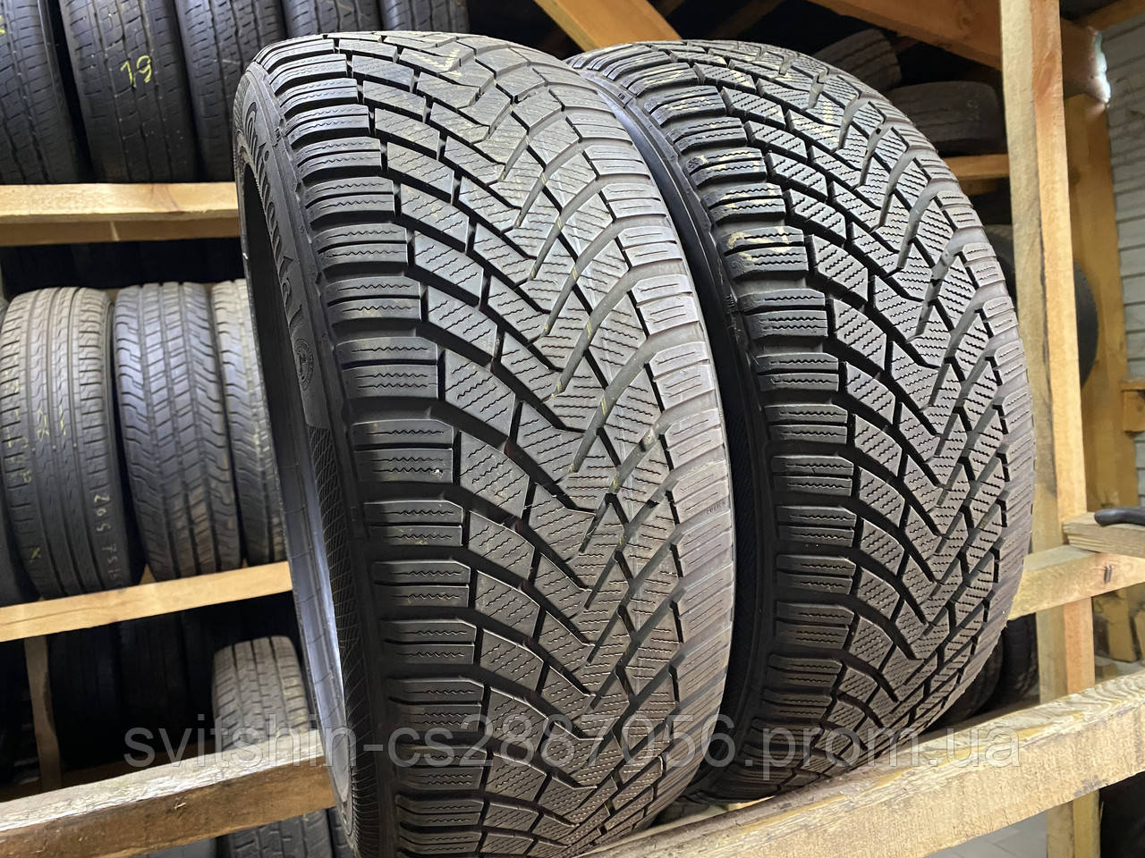 Зимові шини 225/50R17 Continental ContiWinterCotact TS850 5.5мм 2шт