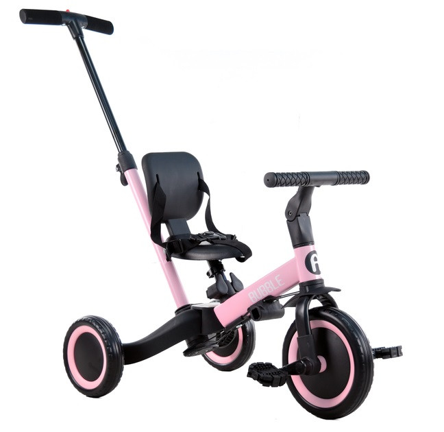 Велосипед-біговел Ardis BUBBLE TR007 5 в 1, рожевий