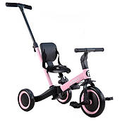 Велосипед-біговел Ardis BUBBLE TR007 5 в 1, рожевий