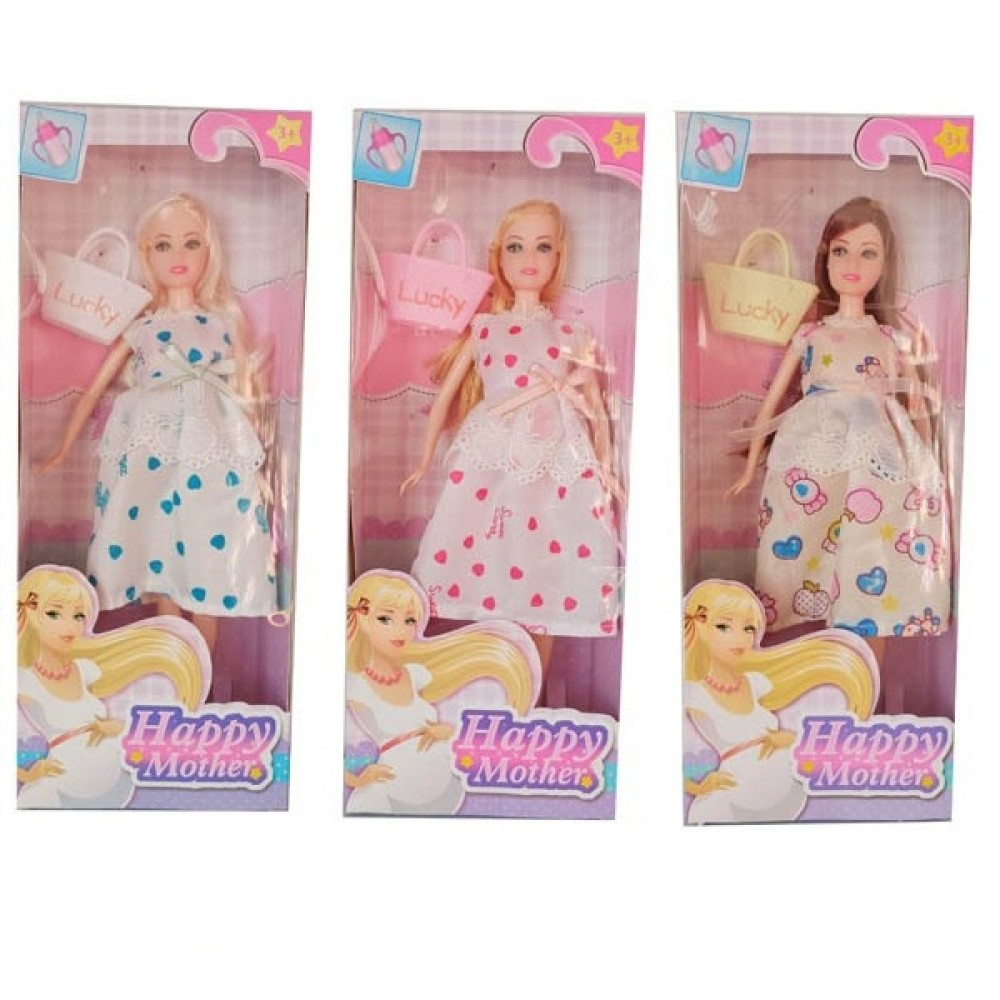 Лялька вагітна з аксесуарами (28 см.) ZR-505-L17/ZR-505-L16/ZR-505-L15, фото 1