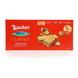 Вафлі Loacker Classic Napolitaner Шоколадно горіхові 225g