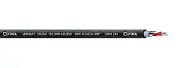 Кабель Cordial CDMX 234 BLACK 100
